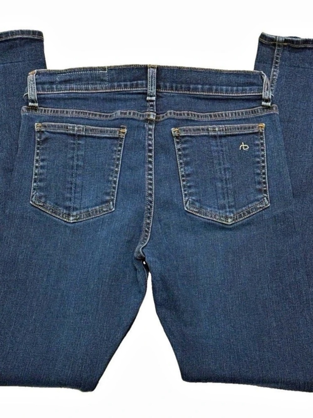 rag & bone High Rise Skinny Jeans Bruin Dark Wash Blue W1513K520 Size 28